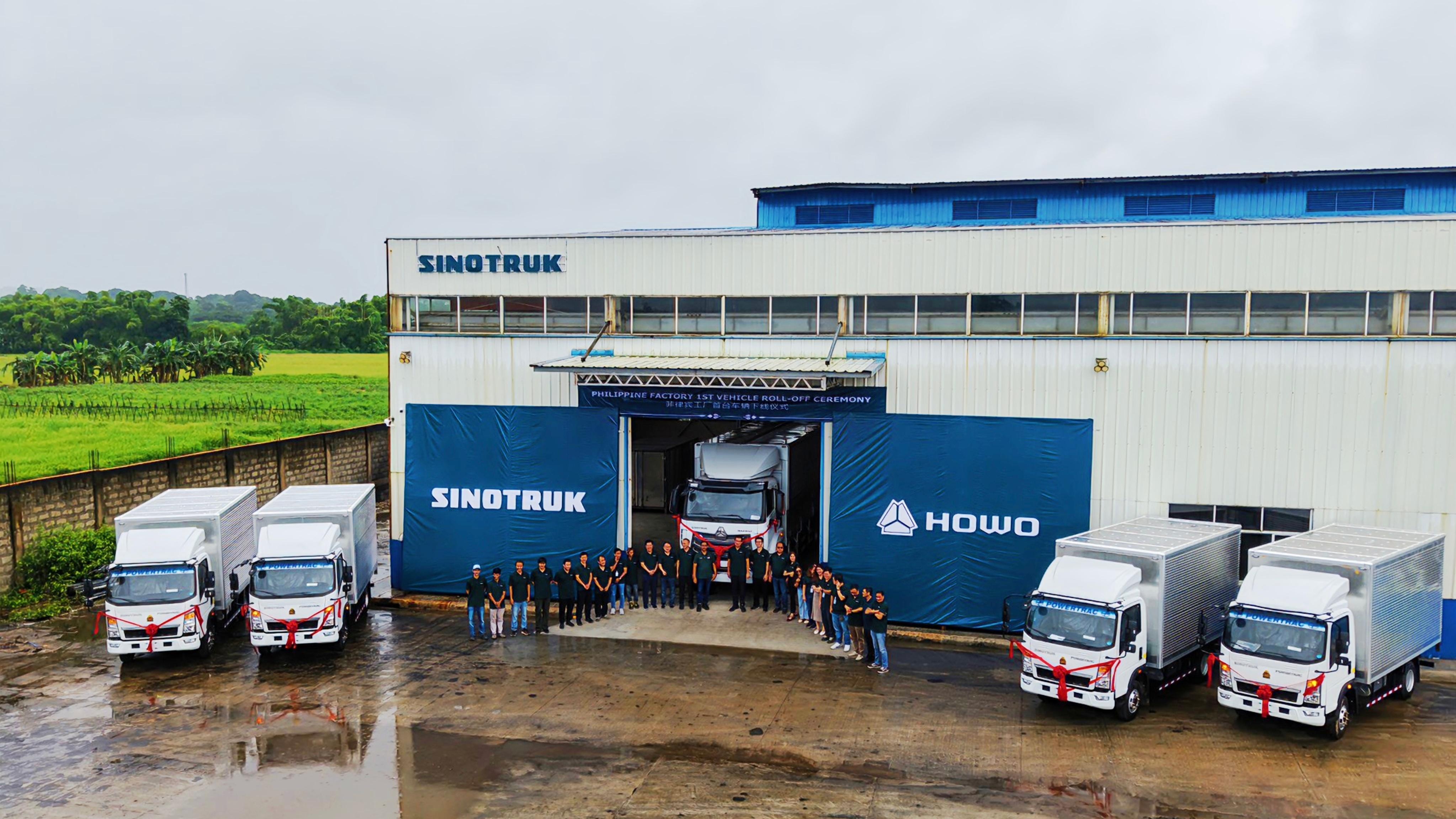 Exitoso Lanzamiento del Primer vehículo de SINOTRUK en Filipinas