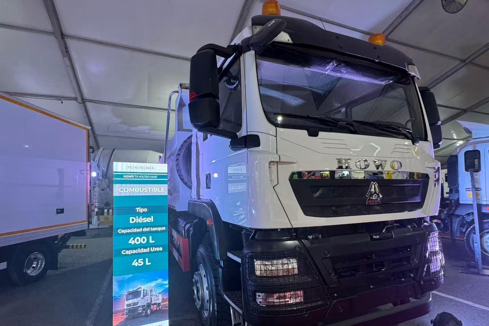 Sinotruk deslumbra en la Expo Transporte ANPACT 2025 en México
