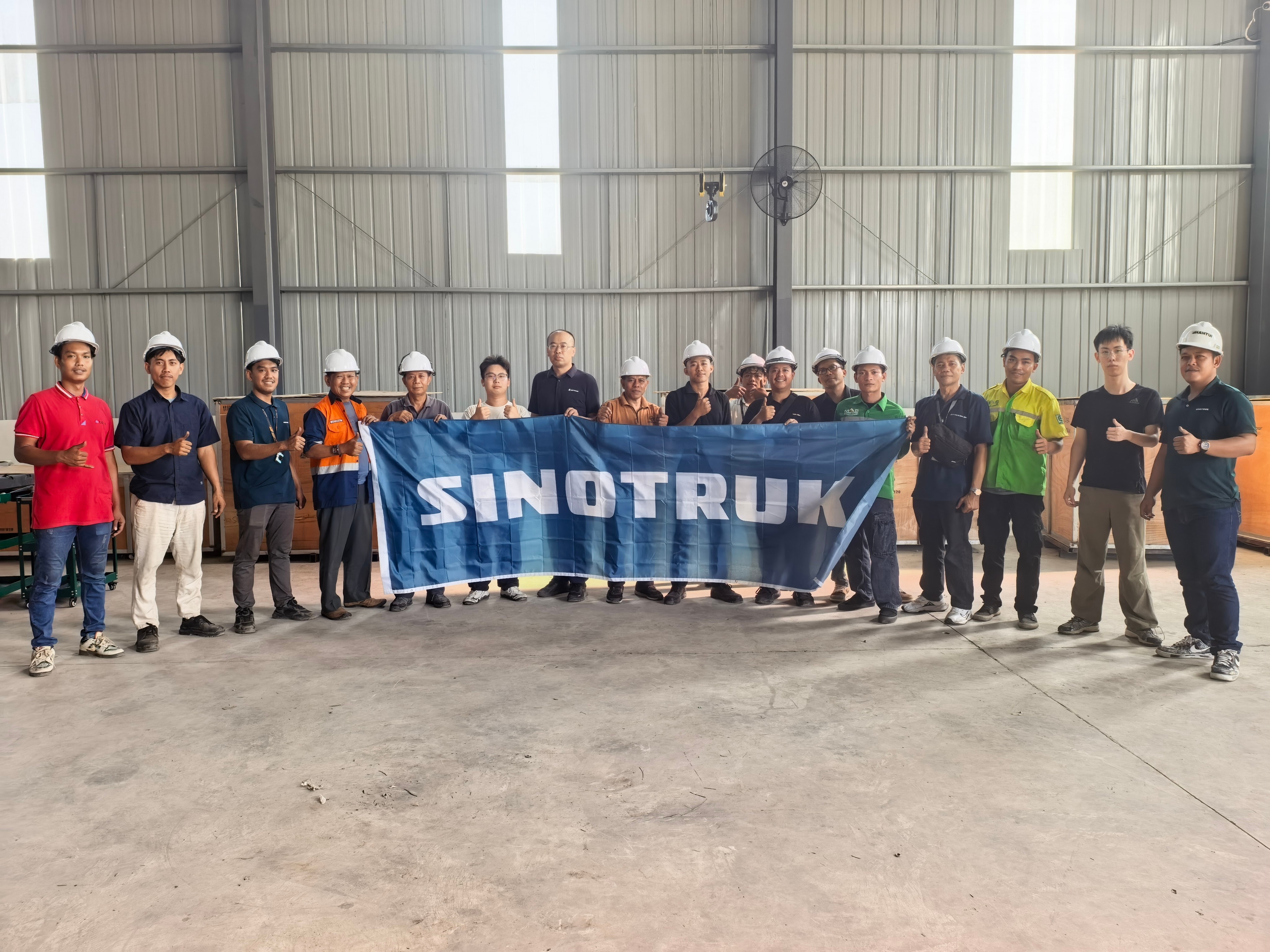 SINOTRUK forma en posventa a nuevos distribuidores en Indonesia